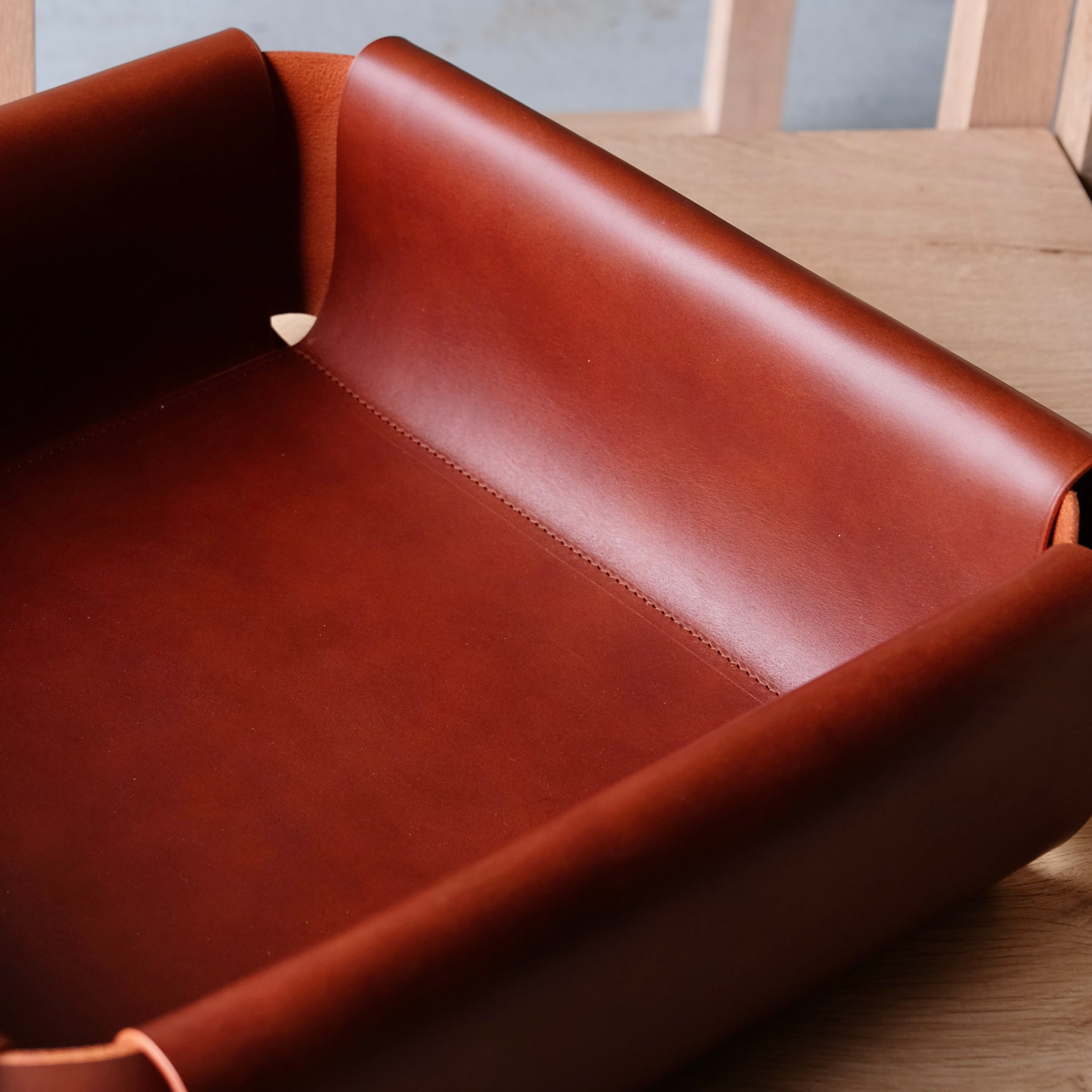 ASSEMBLY Leather Tray - Medium