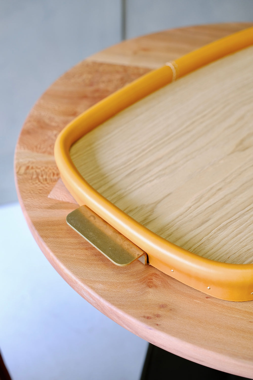 BOLSTER - Leather Tray