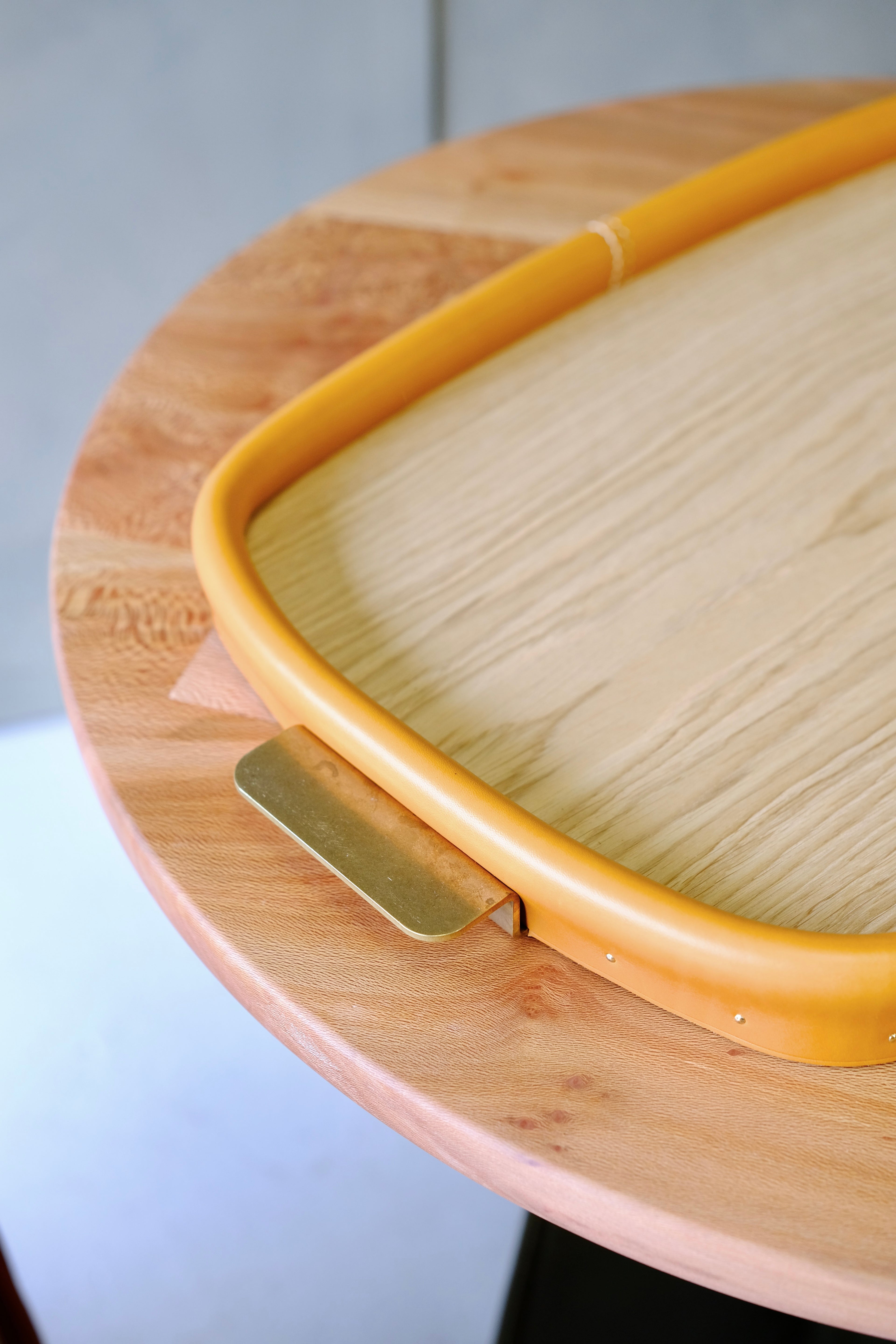 BOLSTER - Leather Tray