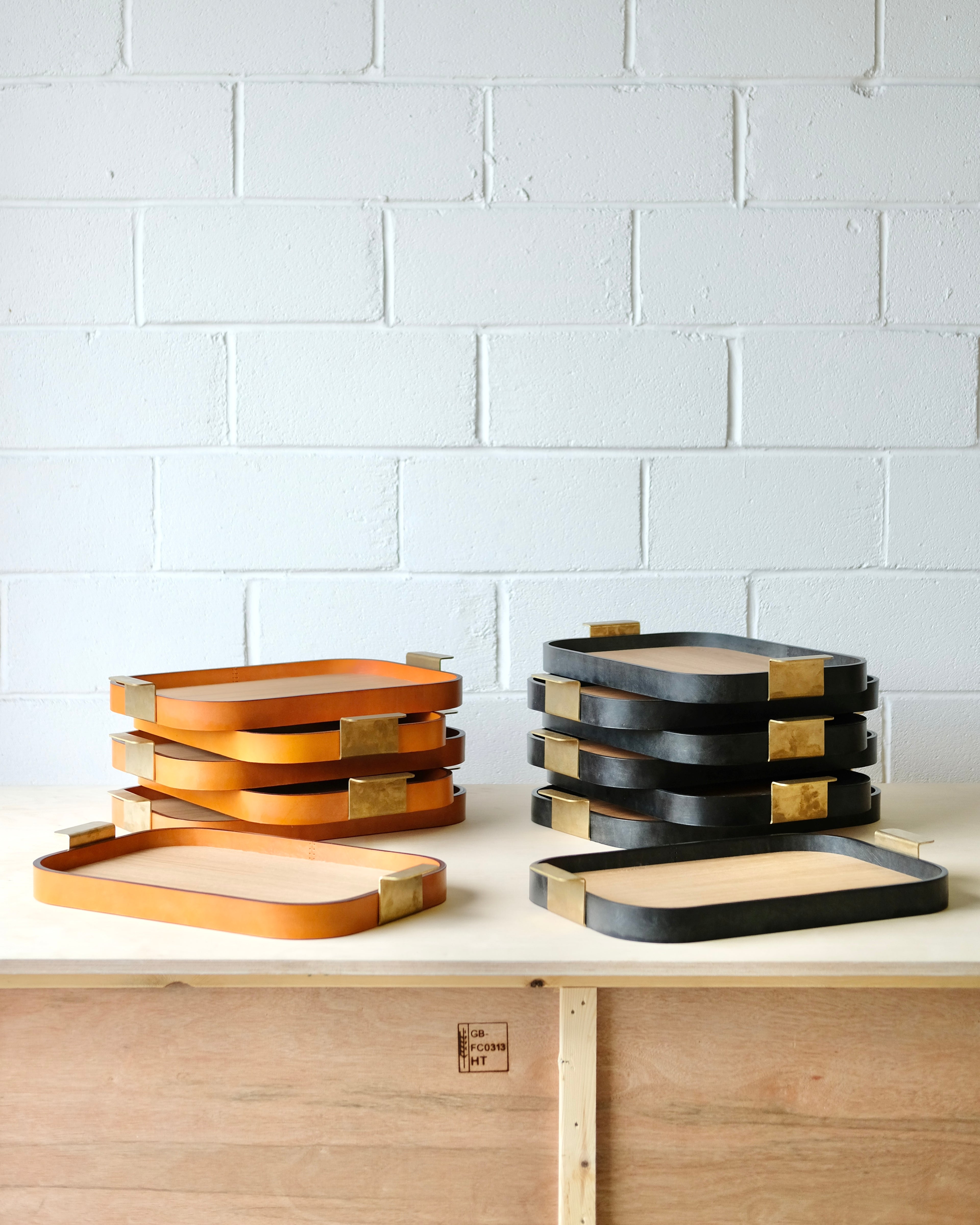 DAIS Leather Tray - Medium