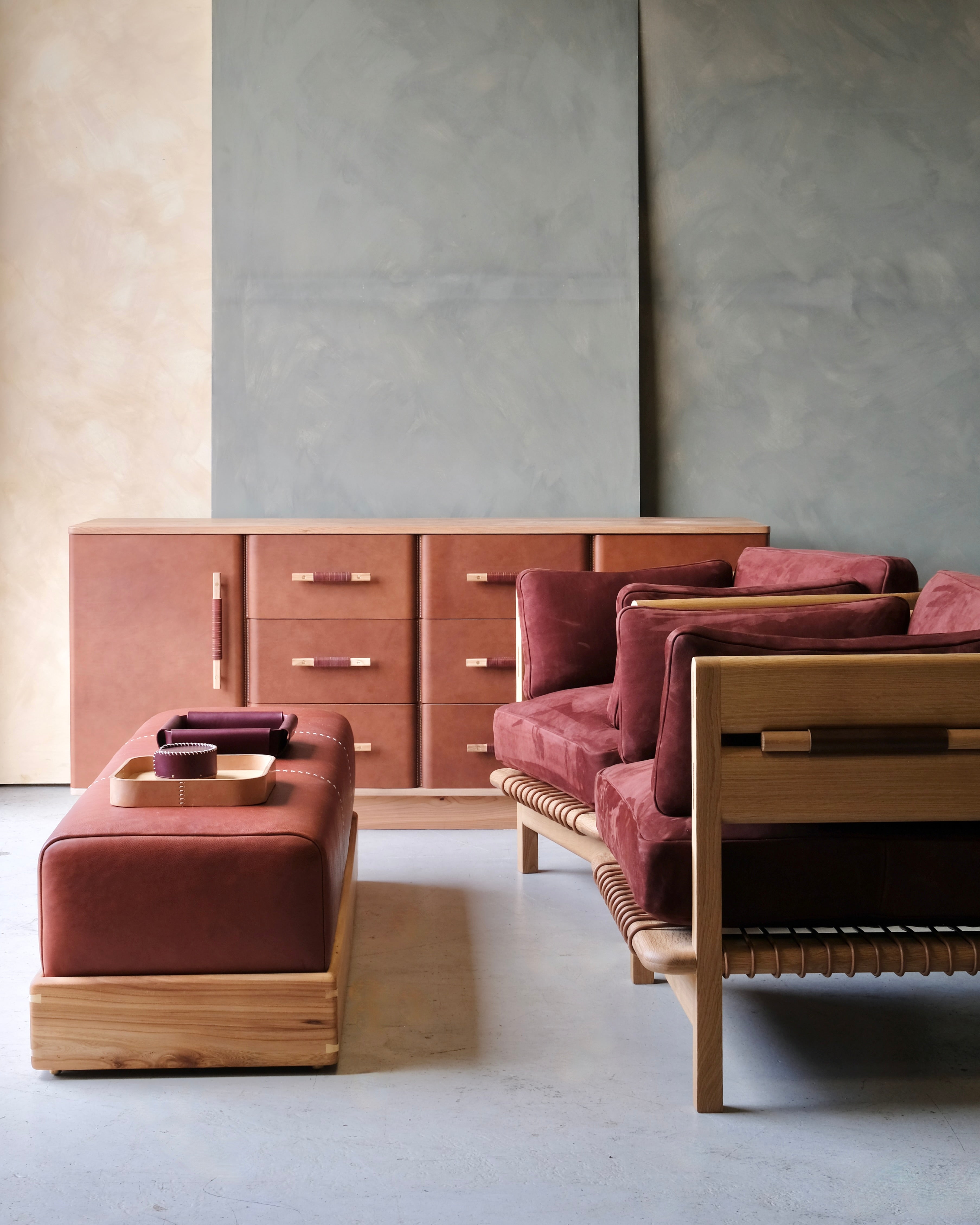 POMMEL - Ottoman bench