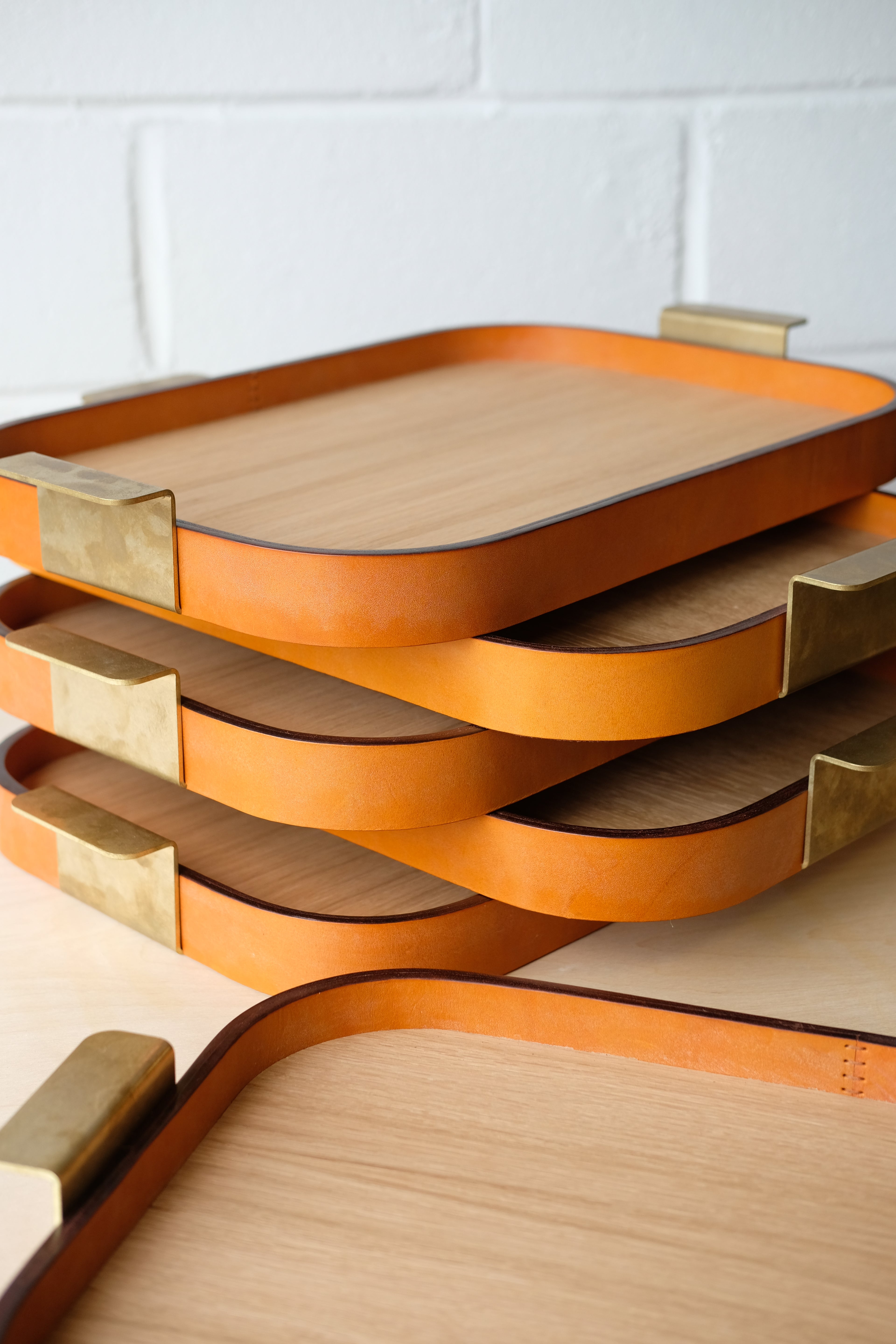 DAIS Leather Tray - Medium