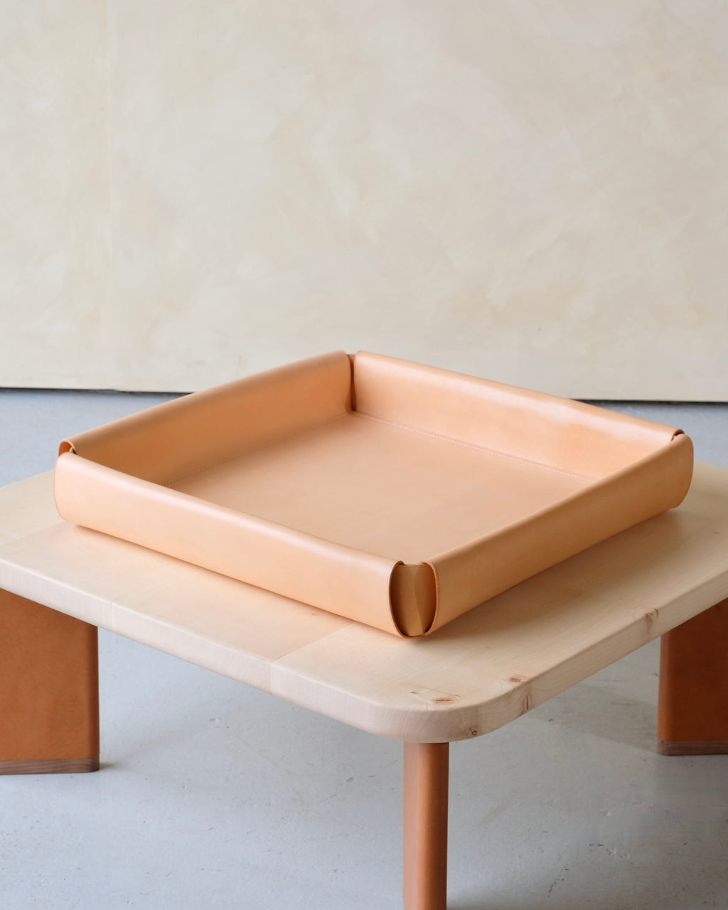 ASSEMBLY Leather Tray - Large