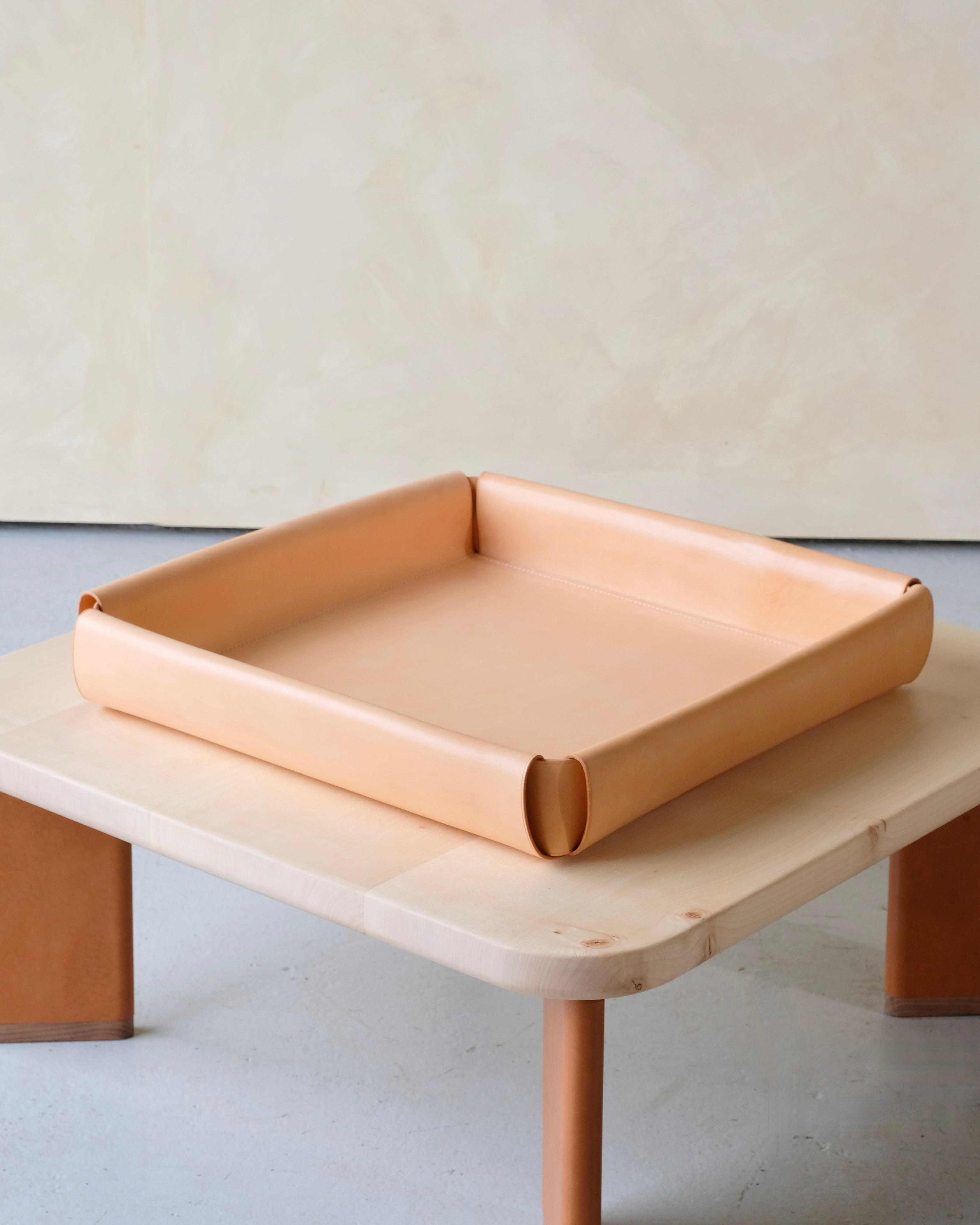 ASSEMBLY Leather Tray - Large