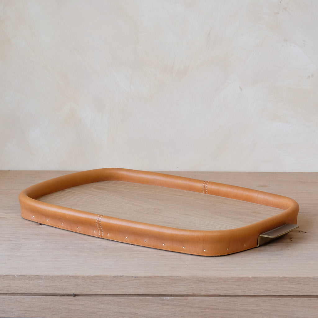 BOLSTER - Leather Tray