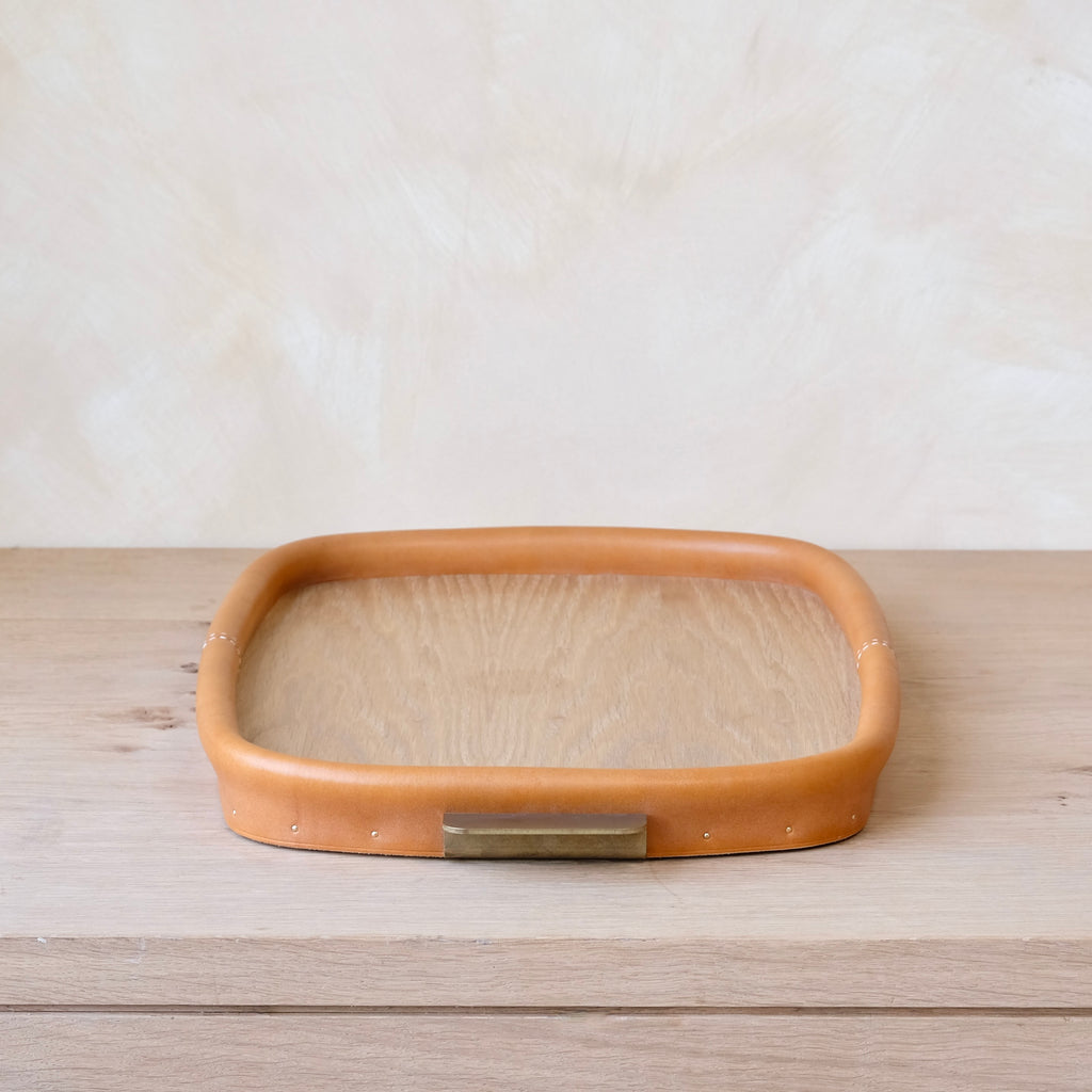 BOLSTER - Leather Tray
