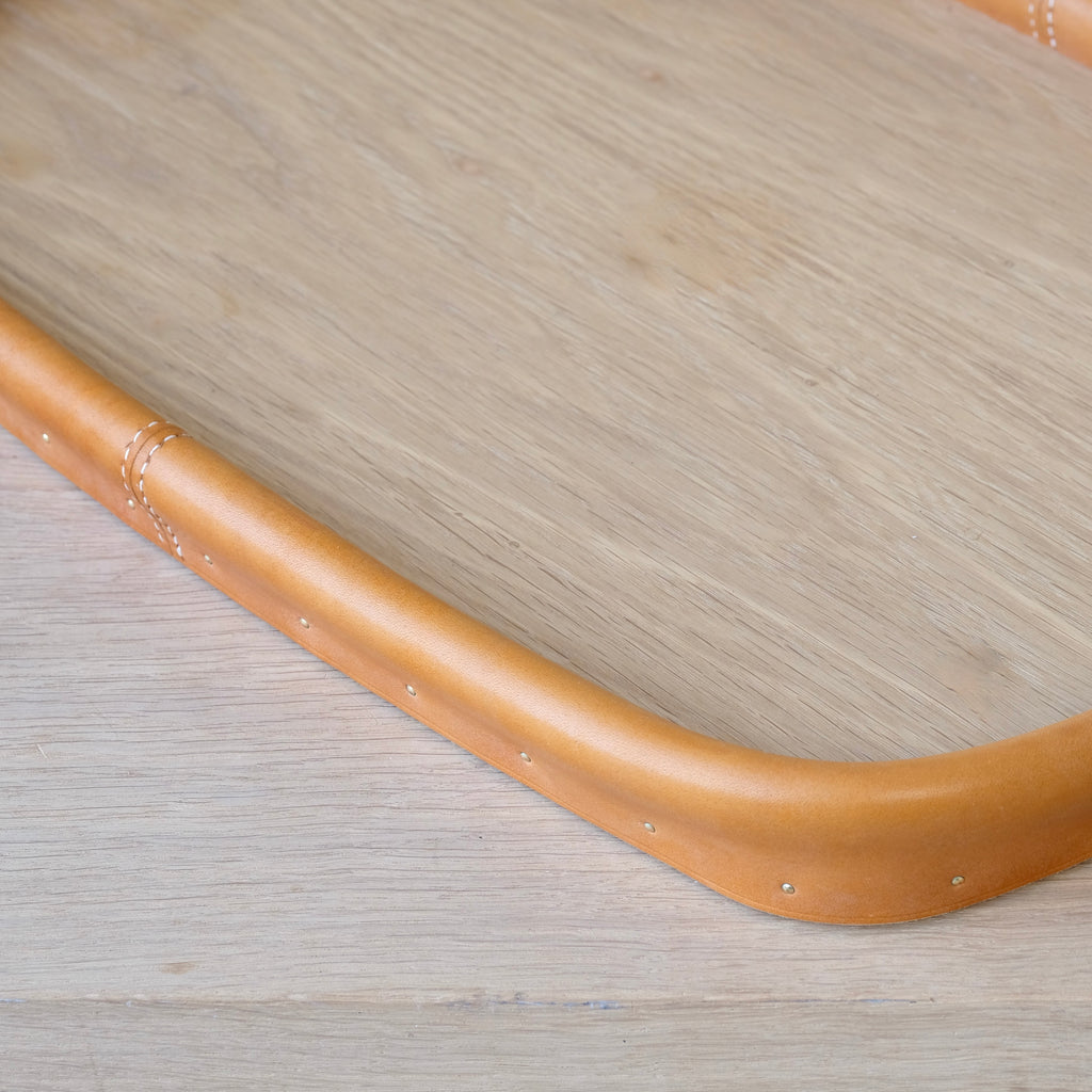 BOLSTER - Leather Tray