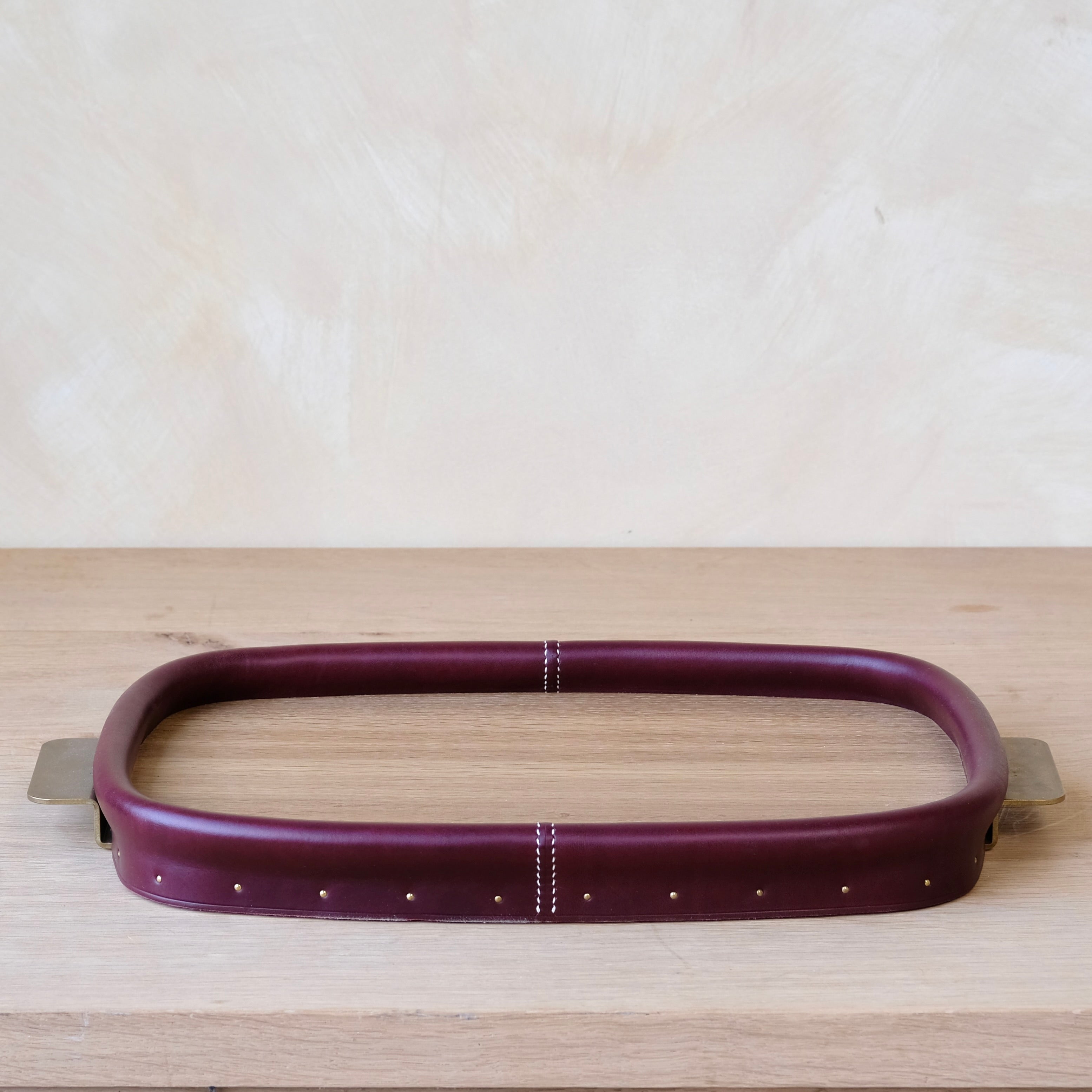 BOLSTER - Leather Tray