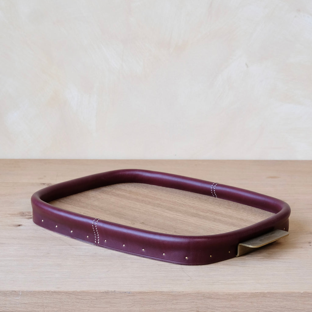 BOLSTER - Leather Tray