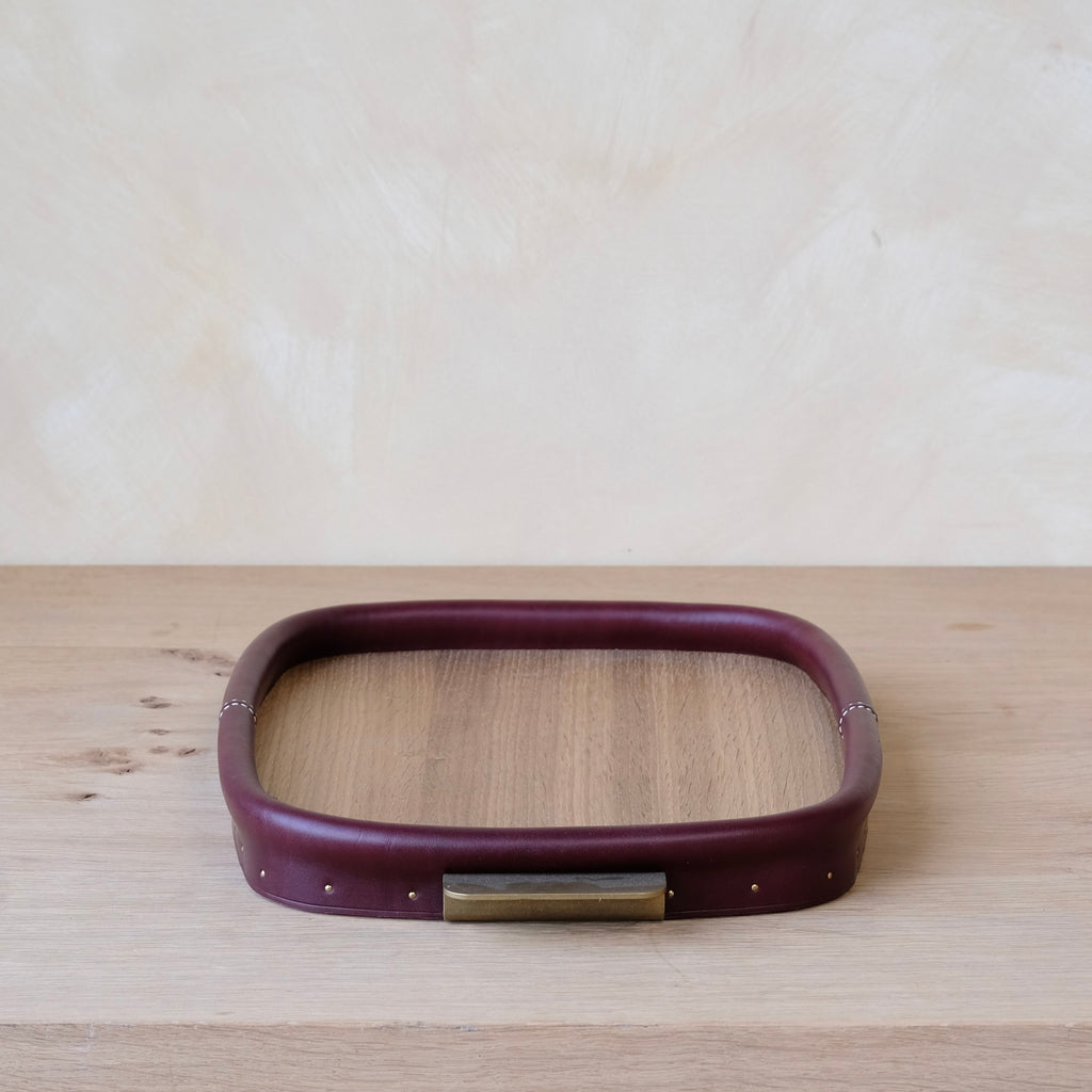 BOLSTER - Leather Tray