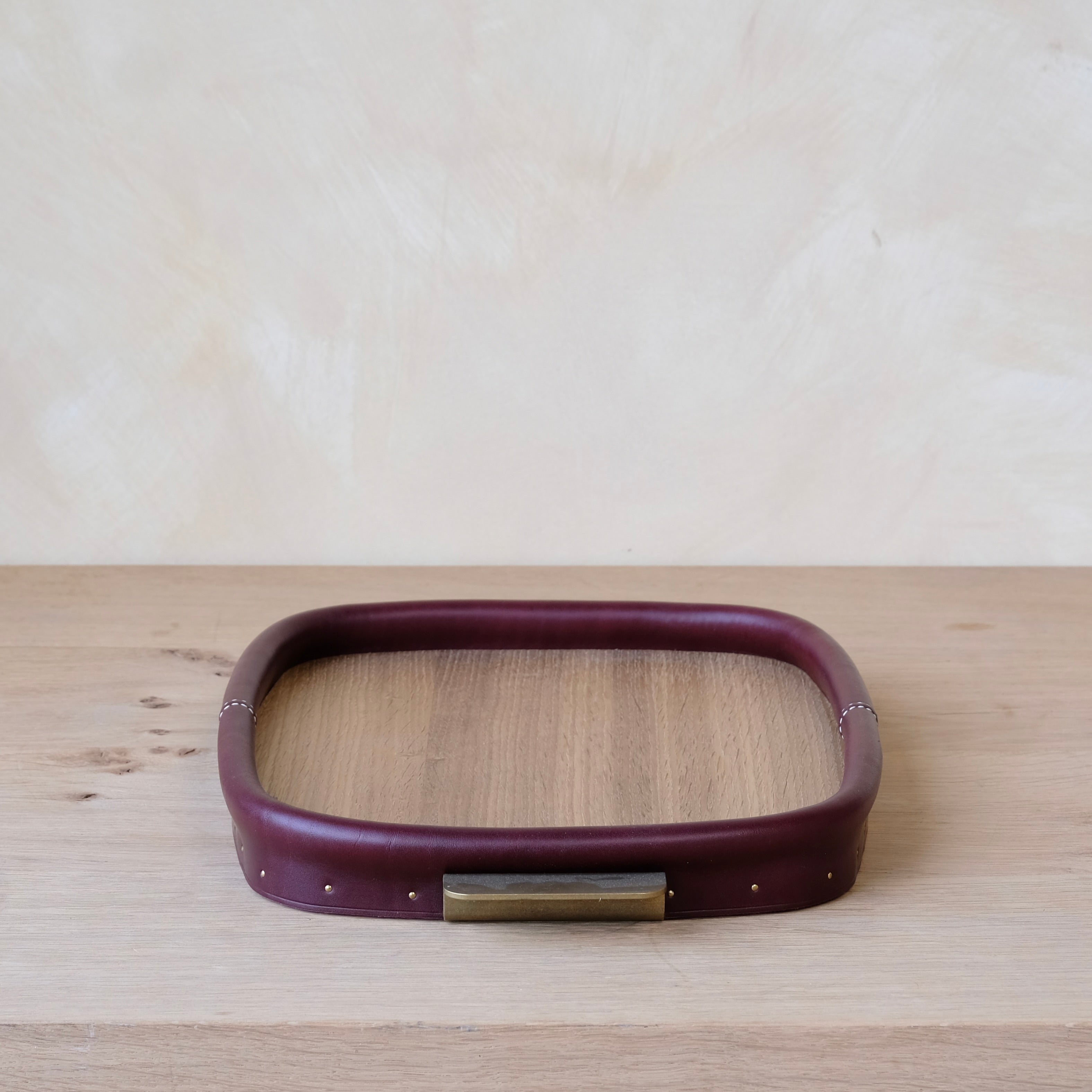 BOLSTER - Leather Tray