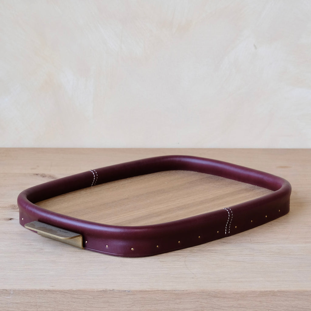 BOLSTER - Leather Tray