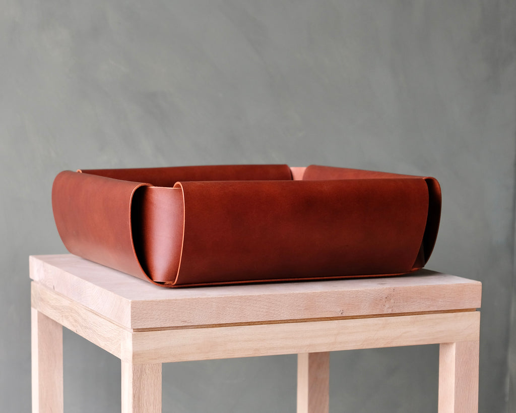 ASSEMBLY Leather Tray - Medium